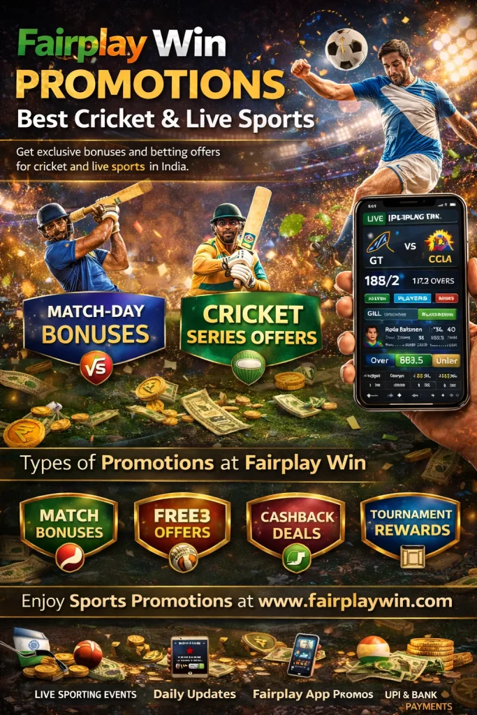 Fairplay promotions cricket betting