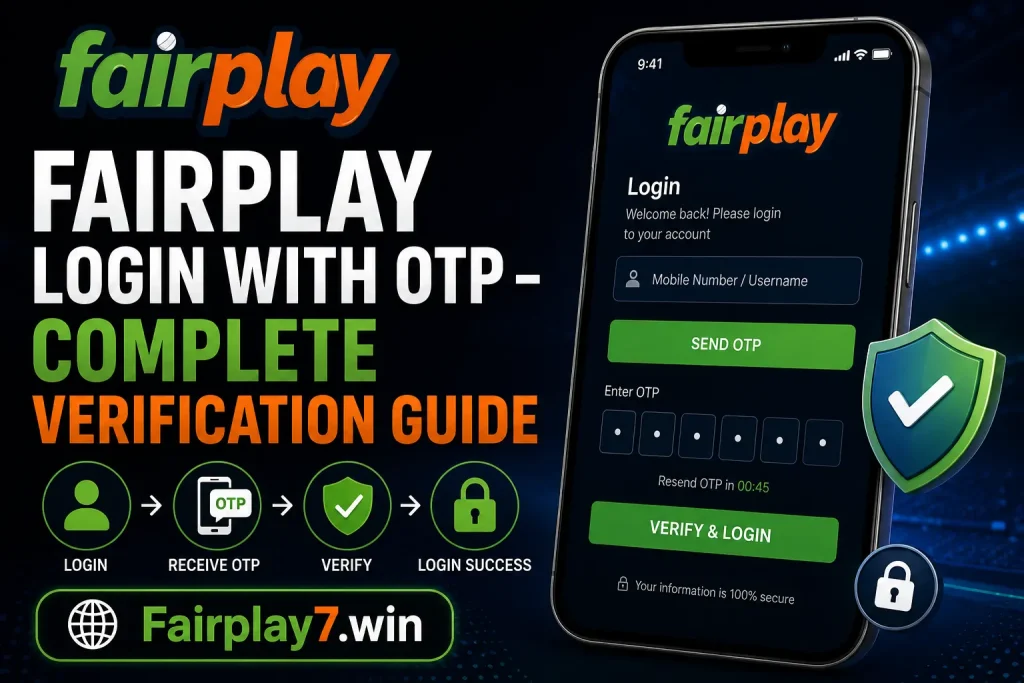 Fairplay Login with OTP