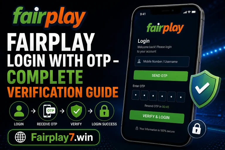 Fairplay Login with OTP