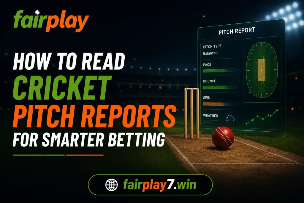 Cricket Pitch Report - fairplay