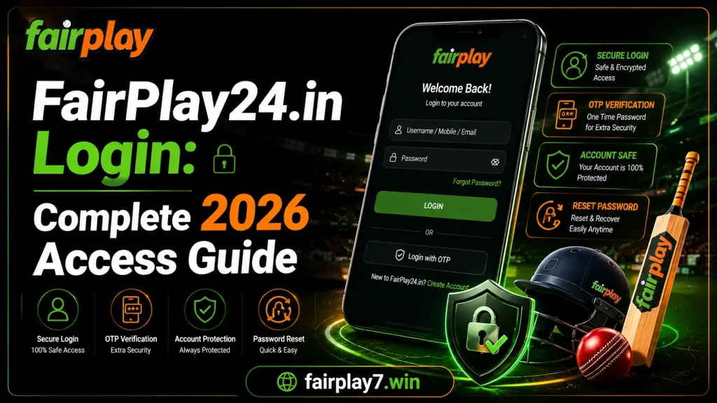 FairPlay24.in Login