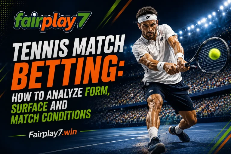 Tennis Betting Strategy Guide Fairplay